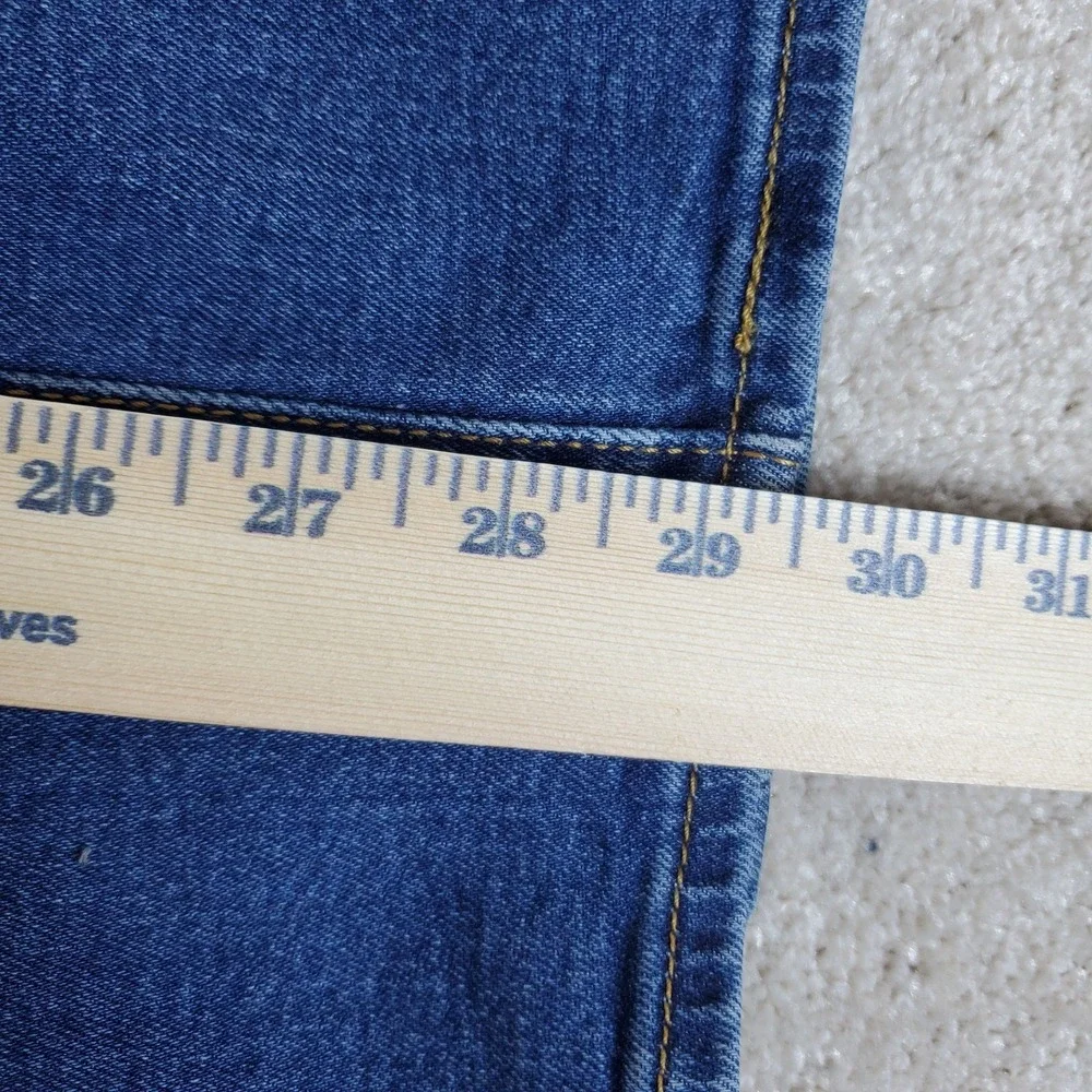 LEVIS‎ 501 Men's Blue Jeans 36X30 ACTUAL MEASURE 36X29.5 Straight Button Fly Y2K